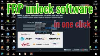 Mobile Unlocking Software For PC, FRP Unlock Software