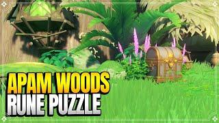 Rune Puzzle in Apam Woods | World Quests & Puzzles|【Genshin Impact】