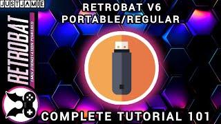 Retrobat  Portable Setup Guide for Windows 2024 #retrobat #emulator #frontend