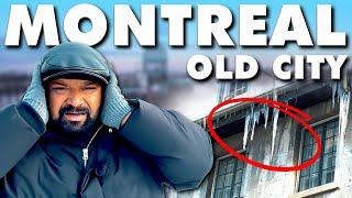 -27°C பனியில் உறைந்த நகரம் | Montreal Old City | Gobinath