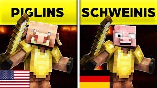 10 UNNÖTIGE & SELTSAME Übersetzungen in MINECRAFT