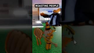 ROASTING AND QUICKLY MUTING  | ROBLOX MIC UP