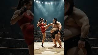 She Took Down a Sumo — Real Female MMA Fight You Have to See! 