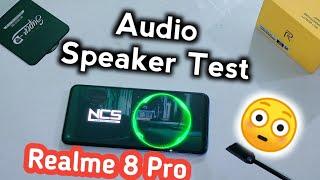 realme 8 Pro Audio Speaker test