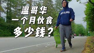 温哥华的物价高吗？一个月吃饭要花多少钱？分享我的记录 | 老业Vlog 06