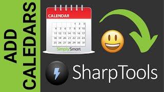 How to Add Your Calendars to SharpTools Dashboards Fast (2021)