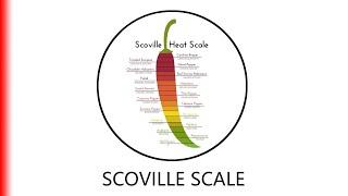 SCOVILLE SCALE.