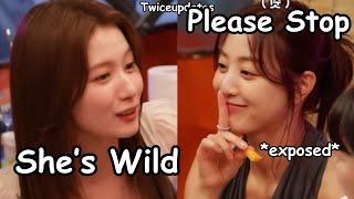 twice sana exposing drunk jihyo ft. twice being afraid when sana gets drunk