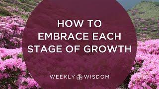 How to Embrace Each Stage of Growth | 5-Minute Tip