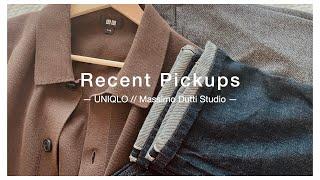 Recent Pickups Uniqlo & Massimo Dutti Studio  #menswear #uniqlo #massimodutti