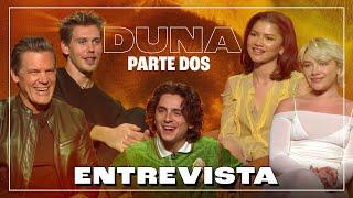 ¿Cuál fue la inspiración del elenco de 'Dune'? ¿lo más difícil? | ENTREVISTA: Dune 2