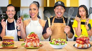 AMELIA ALCÁNTARA Decide lo que COCINAMOS por 24 HORAS!! Ft. BB Trickz, Jeremy & La Benitez