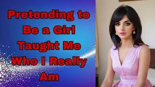 Pretending to Be a Girl Taught Me Who I Really Am | A TG/TF Story | Crossdreessing Story