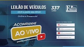 AO VIVO - Leilão Online de Veículos - Freitas Leiloeiro 03/01/2025