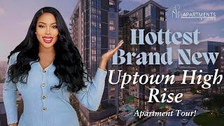 Brand New Best Highrise to live in Dallas Texas Empty Apartment and Full Building Tour