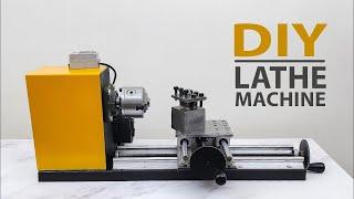 Homemade Metal Lathe Machine