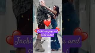 JACKIE GONZAGA AND SB19 JUSTIN IN THEIR SWEET DANCE! #viralvideos #shorts #jackiegonzaga#sb19justin