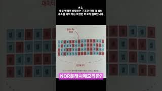 NOR플래시 메모리에 대해서 알아보자!