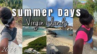 Summer days in the Virgin Islands before travel| Vacation Prep|Packing|Walking for Fat Loss