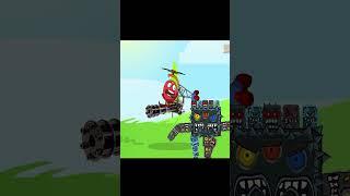 New heroes in the game about the red ball 4. Animated battle. #shorts Asmr