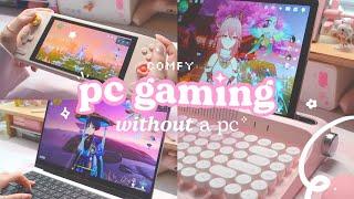  comfy non-pc gaming setups for a proper pc gaming experience | android, mac, iOS, kbm support 