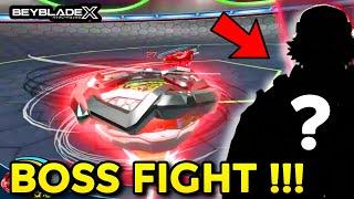 BOSS FIGHT !!! Lets defeat the boss in Beyblade x game