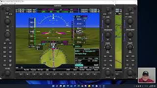 Garmin G1000 VNAV - How to use G1000 VNAV descent planning with the GFC 700 Autopilot