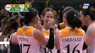 Jurado DELIVERS GROWLING ATTACKS for UST vs DLSU ️ | UAAP SEASON 86 WOMEN'S VOLLEYBALL