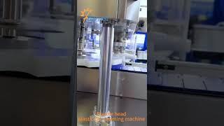Double Head Plastic Can Seaming Machine,Automatic Can Closing Machine for PET can,Can Sealer Factory