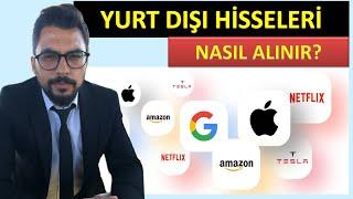 YURT DIŞI HİSSELERİ EN BASİT NASIL ALINIR İZLE #borsa #hisse #halkaarz