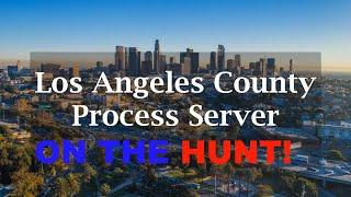 Los Angeles Process Server On The Hunt With A New Body Camera!