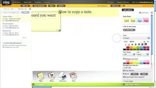 Stixy Tutorial - How To Copy A Note