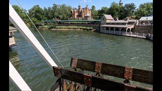 Liberty Square Riverboat -Walkthrough and a Cruise in 4K - Magic Kingdom Walt Disney World