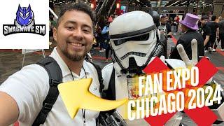 FIRST TIME AT Fan Expo Chicago 2024 SWAGWAVE VLOG #comics