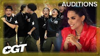 GOLDEN BUZZER Audition: DANCE CREW GRVMNT Wins Over Judge Lilly | Canada’s Got Talent