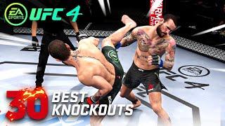 EA SPORTS UFC 4: Top 30 Best Knockouts in the game!! #2