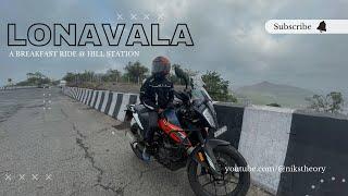 Breakfast Ride @Lonavala | Sunday Ride | Offroad | KTM ADV 390 | BMW G310 GS | Monsoon | 2023