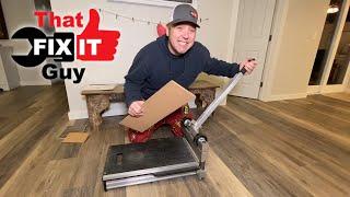 FAST AND EASY WAY TO CUT VINYL PLANK FLOORING!