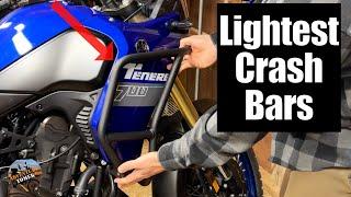 Lightest Tenere 700 Crash Bar Install | Adventure Spec Aluminum