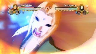 Naruto Ultimate Ninja Storm 3 Full Burst Tsunade Hashirama Character Swap Gameplay (PC w SweetFX)