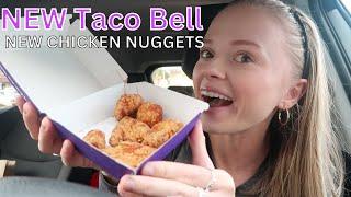 TACO BELL NEW Chicken Nuggets, Fire Ranch Sauce, & Jalapeño Honey Mustard review