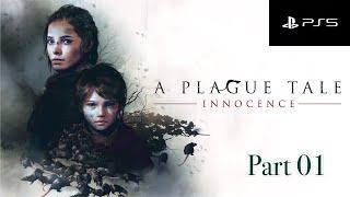 A Plague Tale Innocence PS5 Gameplay Part 1  LIVE!