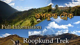 Roopkund Trek-Skeleton lake//Full Information Guide, Budget,Itinerary //রূপকুন্ড ট্রেক সম্পূর্ণ তথ্য