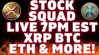  XRP & CPI LIVE With The Stock Squad 7:00PM EST Tonight! (Best Investments To Buy Now)