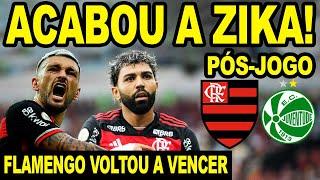 ACABOU A ZIKA! VITÓRIA IMPORTANTE DO FLAMENGO! PÓS JOGO DO MENGÃO! TEVE GOL DE GABIGOL E PLATA! E+