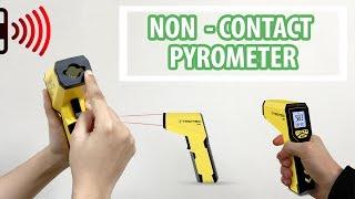 Infrared thermometer, Digital Pyrometer  Measuring Instruments - Model TP 7 - VackerGlobal