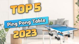 Best Ping Pong Table 2023 (TOP5)