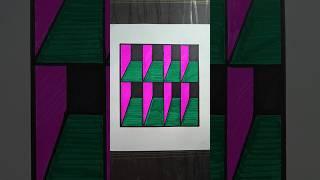 3D drawing illusion #viralshort #art #drawing #shorts #trending #youtubeshorts #illusion #3d #kishan