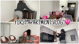 MY FIRST WEEK IN MY FIRST APARTMENT!! SINGLE MOM 