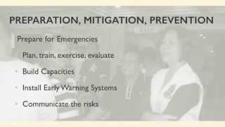 Roles of the Health Department During Disasters